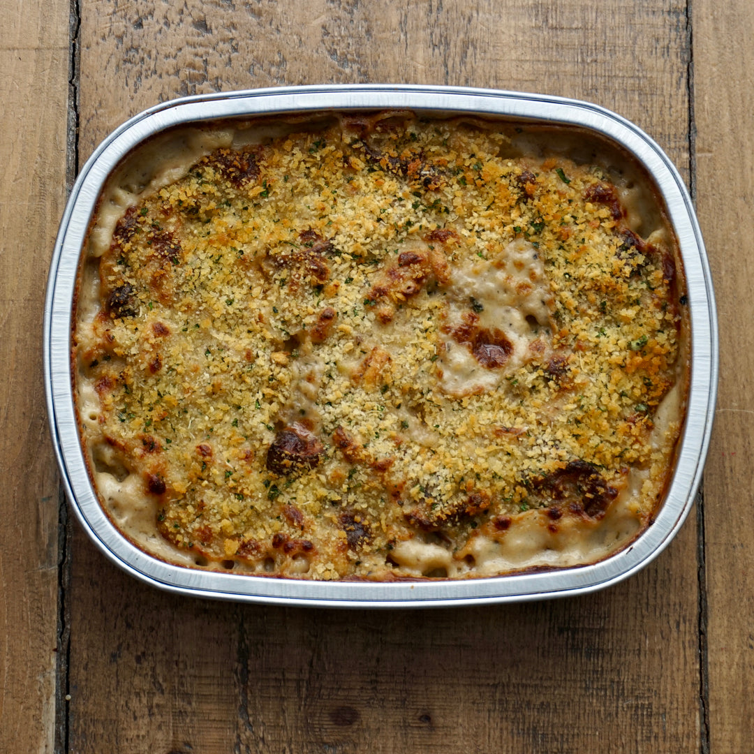 Roasted Mushroom Mac & Cheese: Serves 2-4