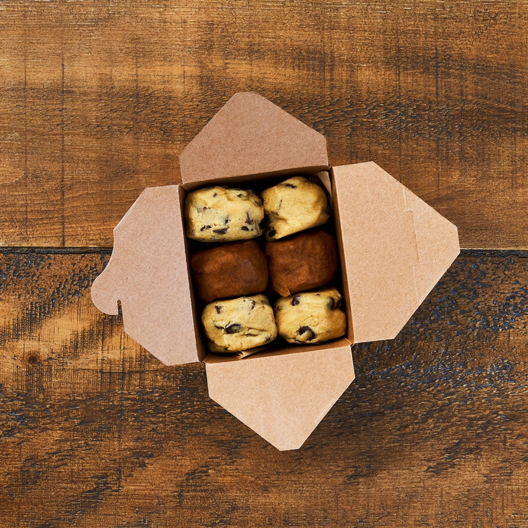 Brown Butter Chocolate Chip Cookie Dough: Half-dozen