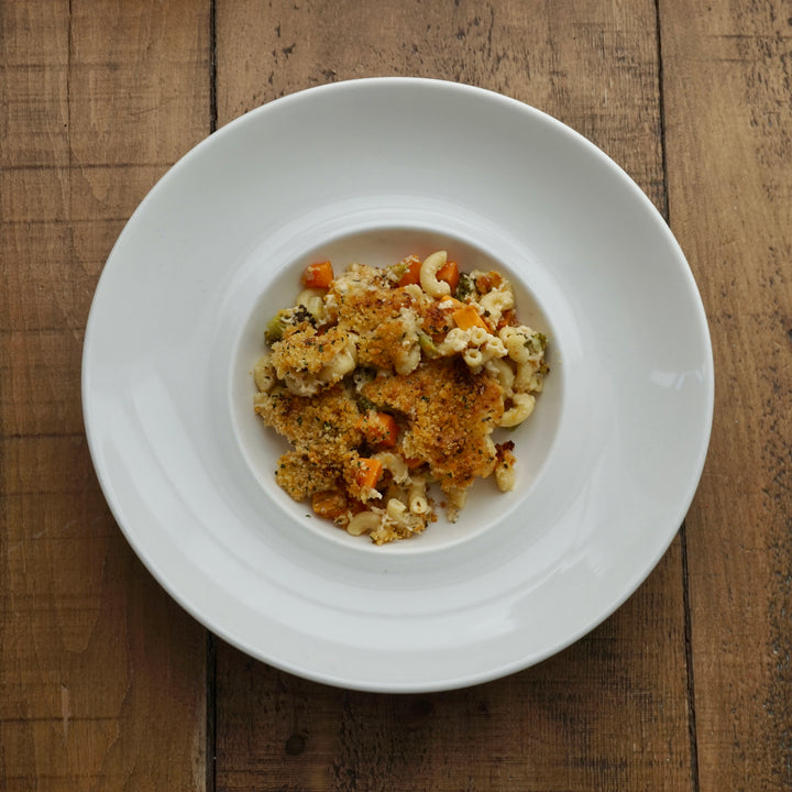 Sweet Potato and Broccoli Mac & Cheese: Serves 2-4