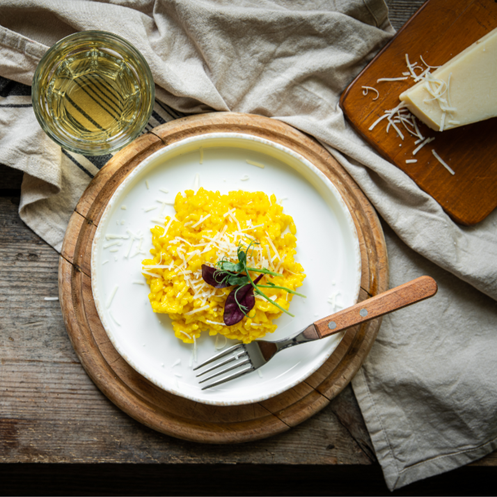 February 14: Valentines Day Risotto Milanese (2 portions)