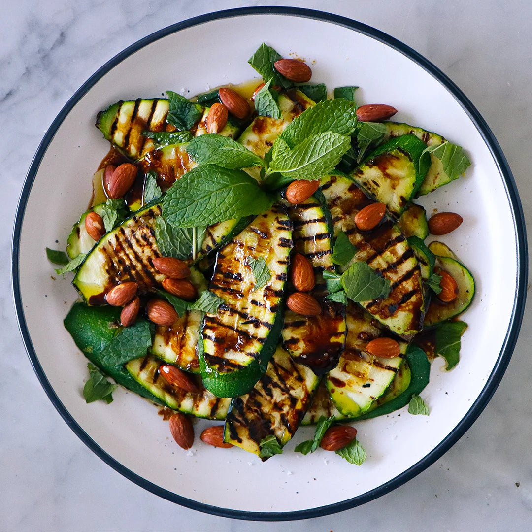 August 21: Italian Grilled Zucchini (Vegetarian)