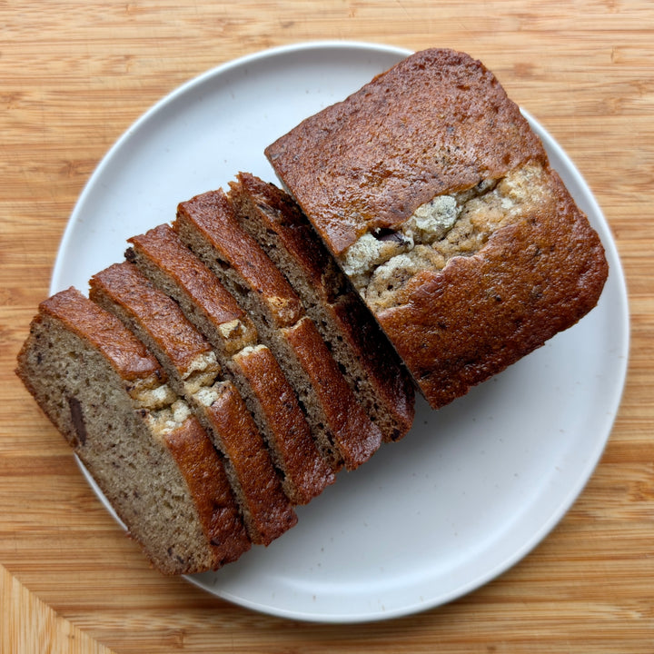 Banana + Chocolate Loaf