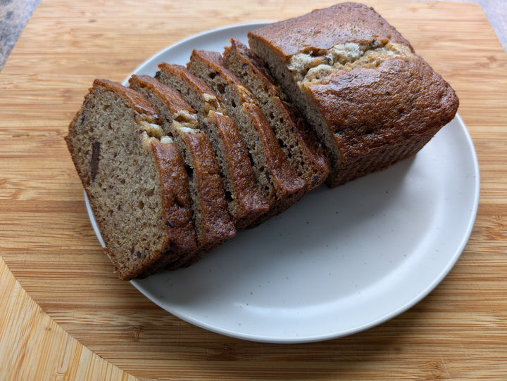 Banana + Chocolate Loaf