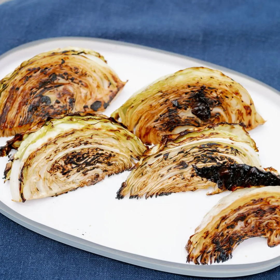 BBQ-Glazed Grilled Cone Cabbage