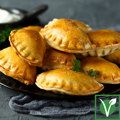 May 25: Mexican Spiced Mushroom & Pecan Empanada (prepared meal for 2)