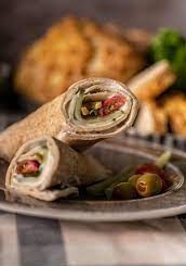 labneh veg wrap *