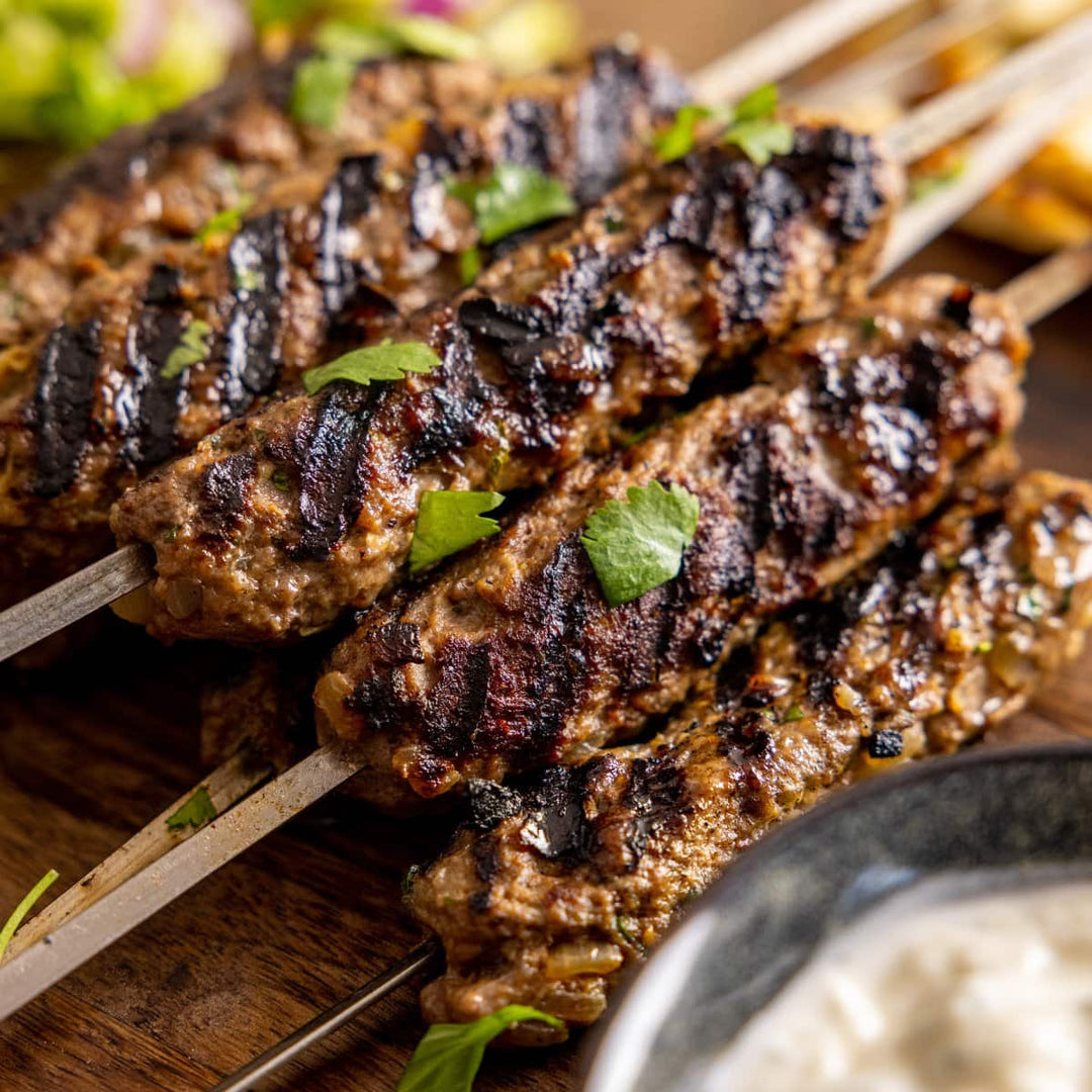August 14: Middle Eastern Beef Kofta