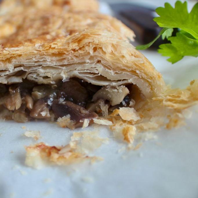 vegetarian phyllo pastry